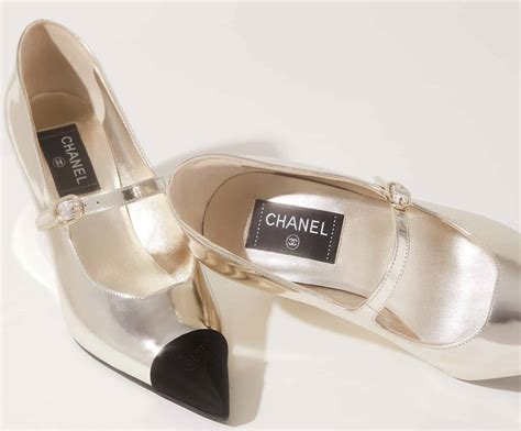 scarpe chanel oro|Chanel shoes near me.